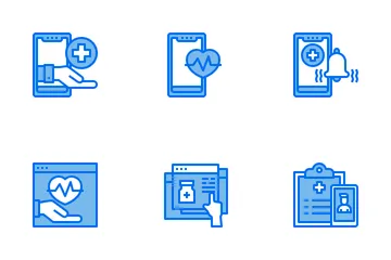 Online Healthcare Icon Pack