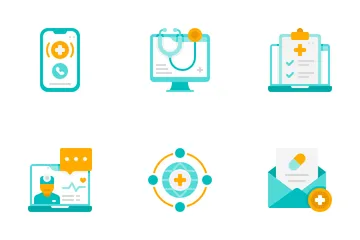 Online Healthcare Icon Pack