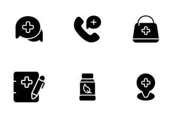 Online Healthcare Icon Pack