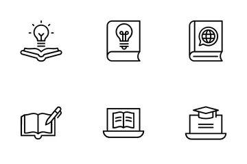 Online Learning 2 Icon Pack