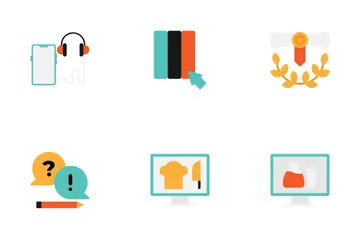 Online Learning Icon Pack