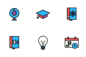 Online Learning Icon Pack