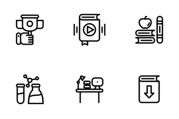 Online Learning Icon Pack