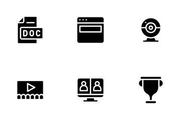 Online Learning Icon Pack