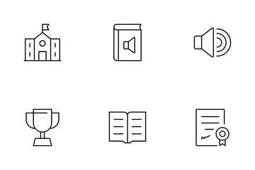 Online Learning Icon Pack