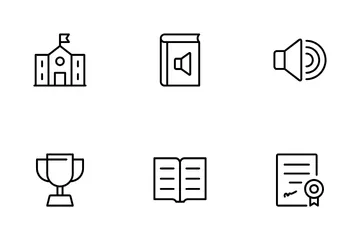 Online Learning Icon Pack