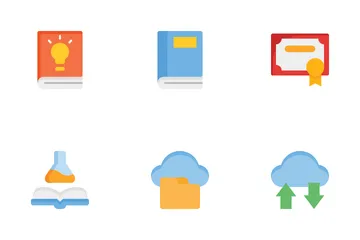 Online Learning Icon Pack