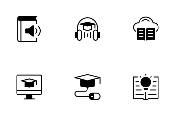 Online Learning Icon Pack