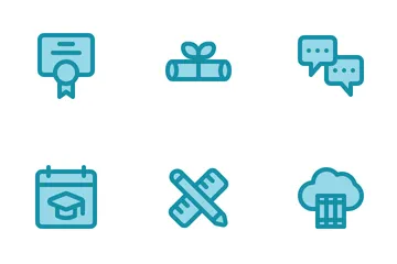 Online Learning Icon Pack