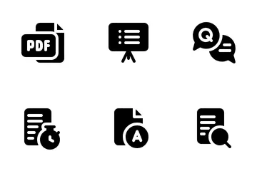 Online Learning Icon Pack