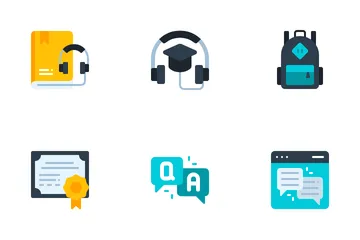 Online Learning Icon Pack