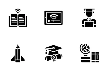 Online Learning Icon Pack