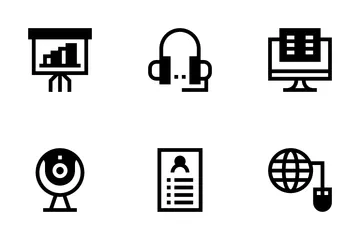 Online Learning Icon Pack