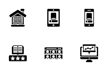 Online Learning Icon Pack