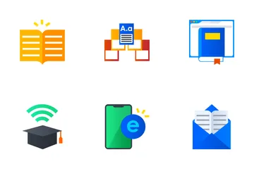 Online Learning Icon Pack