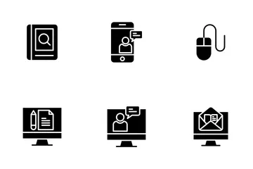 Online Learning Icon Pack