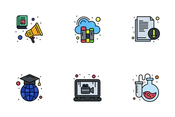 Online Learning Vol 1 Icon Pack