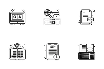 Online Learning Vol 1 Icon Pack