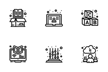 Online Learning Vol 2 Icon Pack