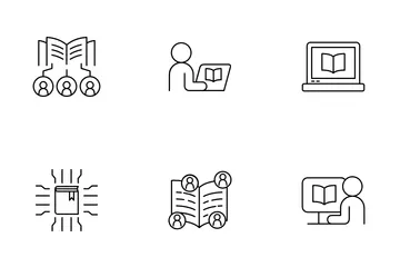 Online Library Icon Pack