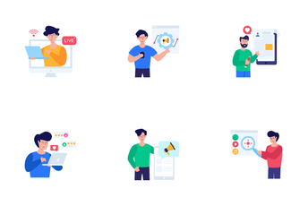 Online Marketing And Advertising Icon Pack