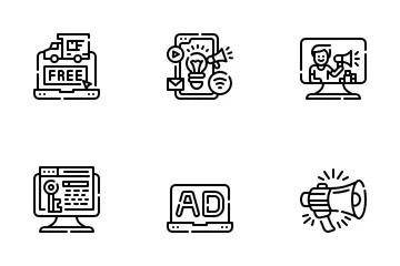 Online Marketing Icon Pack