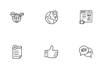 Online Marketing Icon Pack