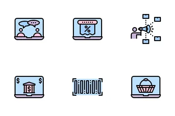 Online Marketplace Icon Pack