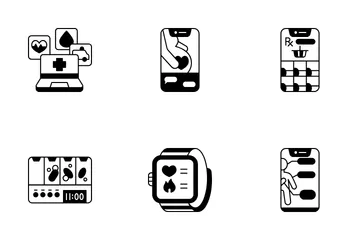 Online Medicine Icon Pack