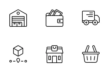 Online Retail Icon Pack