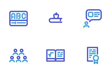 Online School Icon Pack