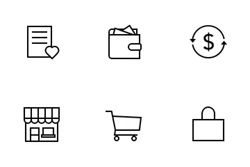 Online Shop Icon Pack