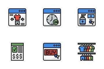 Online Shop Icon Pack