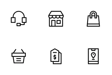 Online Shop Icon Pack