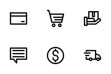 Online Shop Icon Pack