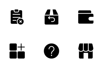 Online Shop Part Icon Pack