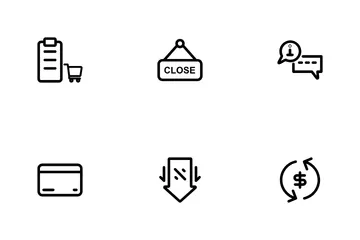 Online Shoping Icons Icon Pack