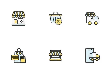 Online Shopping Icon Pack