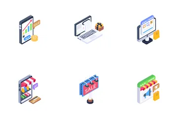 Online Shopping And Commerce Icon Pack