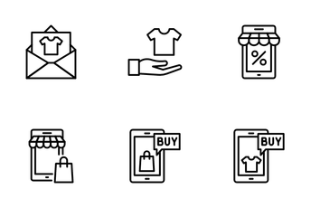 Online Shopping & Ecommerce Icon Pack