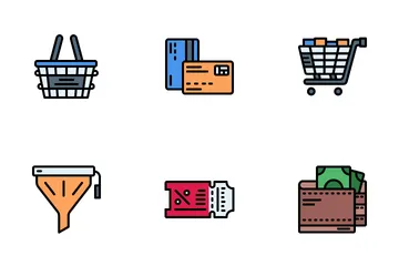 Online Shopping Icon Pack