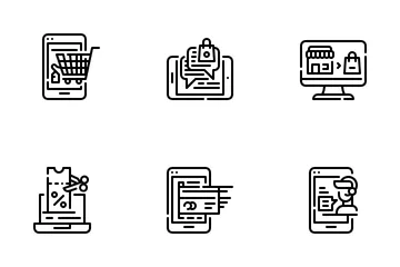 Online Shopping Icon Pack