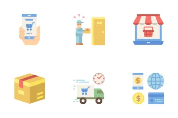 Online Shopping Icon Pack