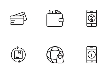 Online Shopping Icon Pack