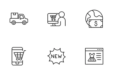 Online Shopping Icon Pack