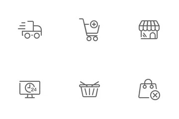 Online Shopping Icon Pack