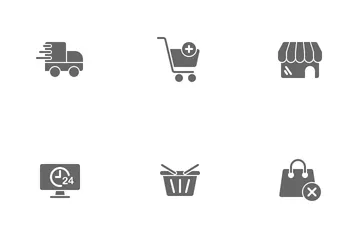 Online Shopping Icon Pack