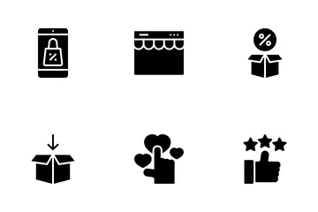 Online Shopping Icon Pack