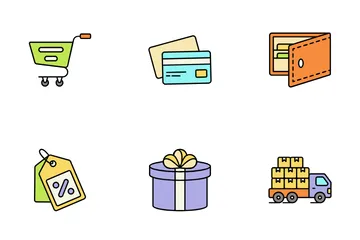 Online Shopping Icon Pack