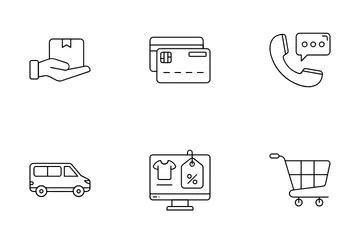 Online Shopping Icon Pack